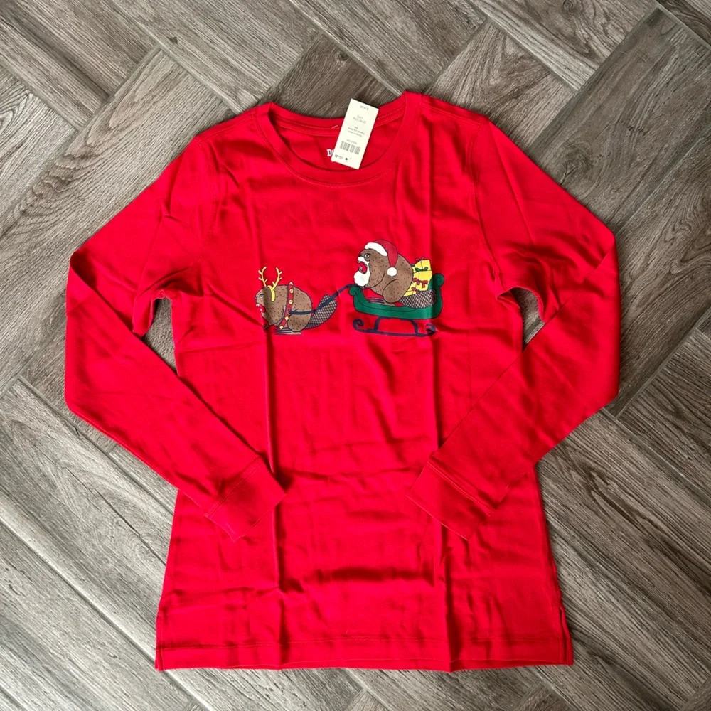 ❌SOLD❌  Duluth Trading Co. | Women’s Long Sleeve Christmas Pattern Pajama Set - Picture 3 of 10